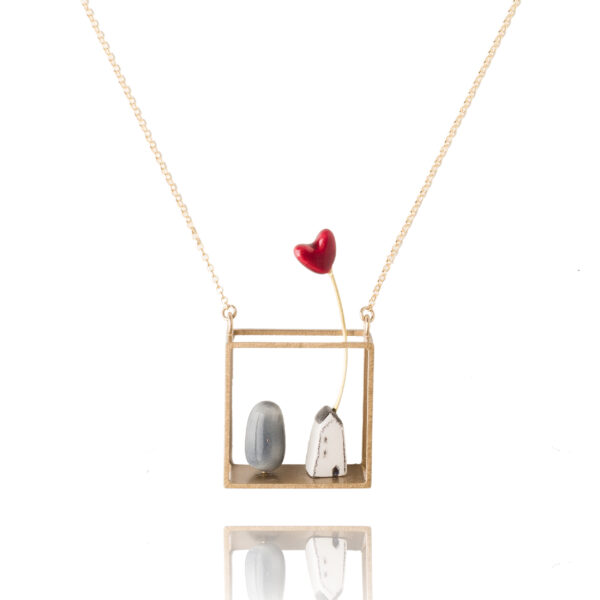 Collana Cube Heart | DIEGO ZORODDU