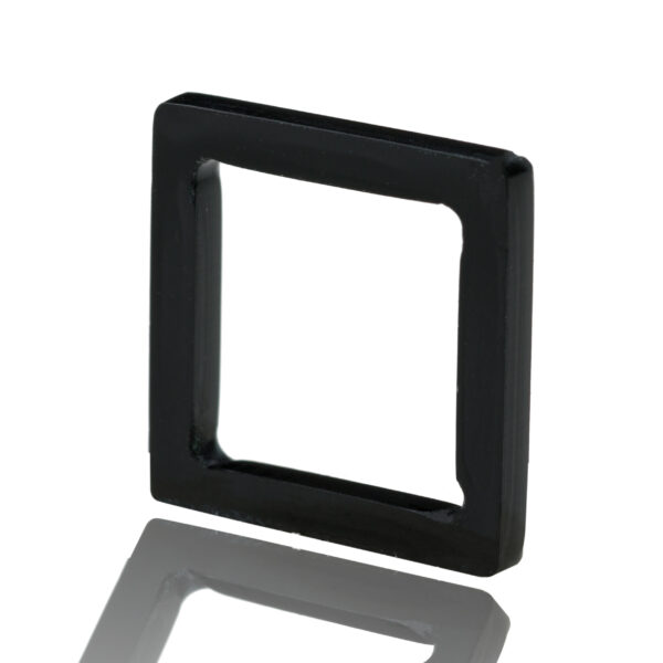 Anello Plexiglass Nero | DIEGO ZORODDU