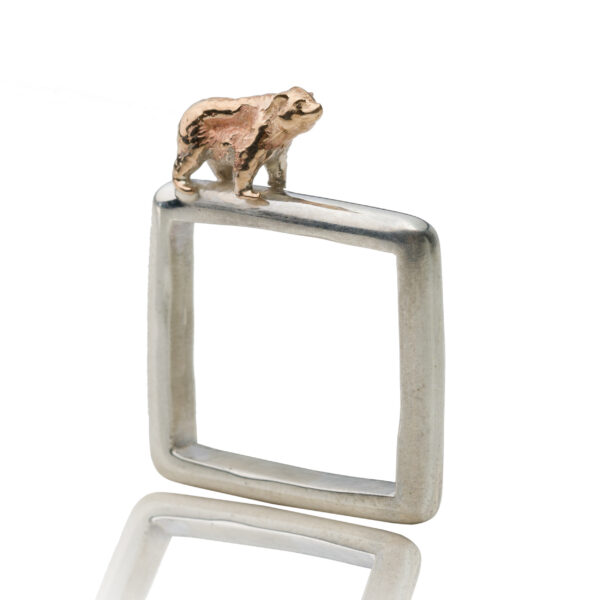 Orso Anello Argento | DIEGO ZORODDU
