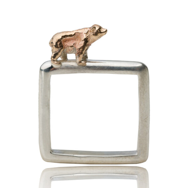 Orso Anello Argento | DIEGO ZORODDU