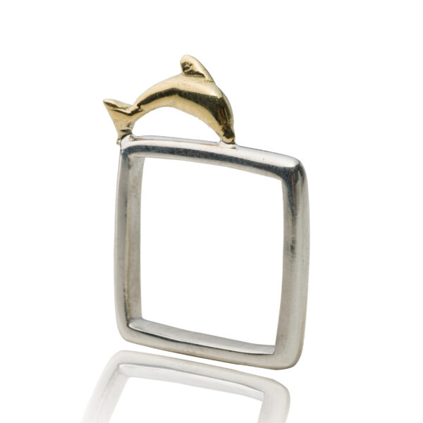 Anello Delfino Bronzo Argento | DIEGO ZORODDU