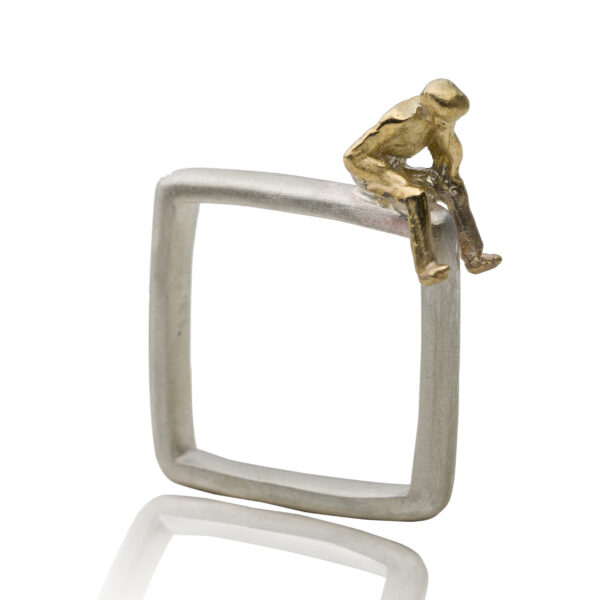 Anello Sognatore Bronzo Argento | DIEGO ZORODDU