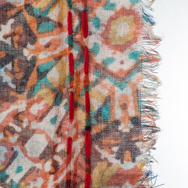 Blue Patch Scarf | DIEGO ZORODDU