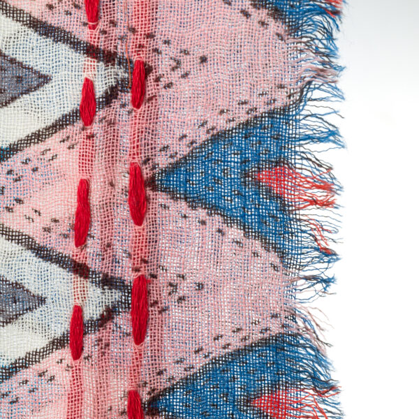 Blue Patch Scarf | DIEGO ZORODDU