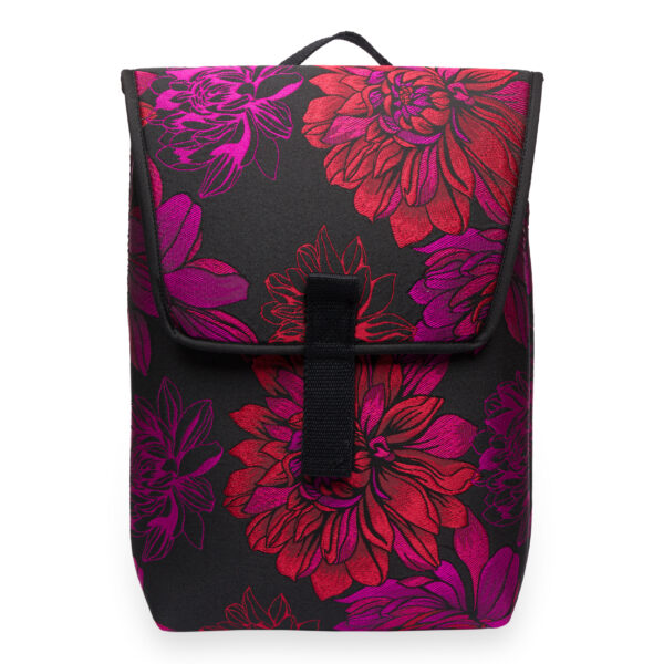 Pink Red Flowers Backpack | DIEGO ZORODDU