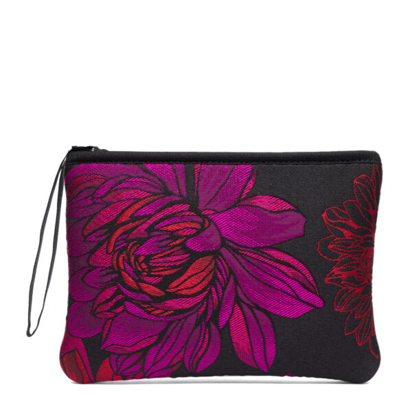 Pink Red Flowers Pochette | DIEGO ZORODDU