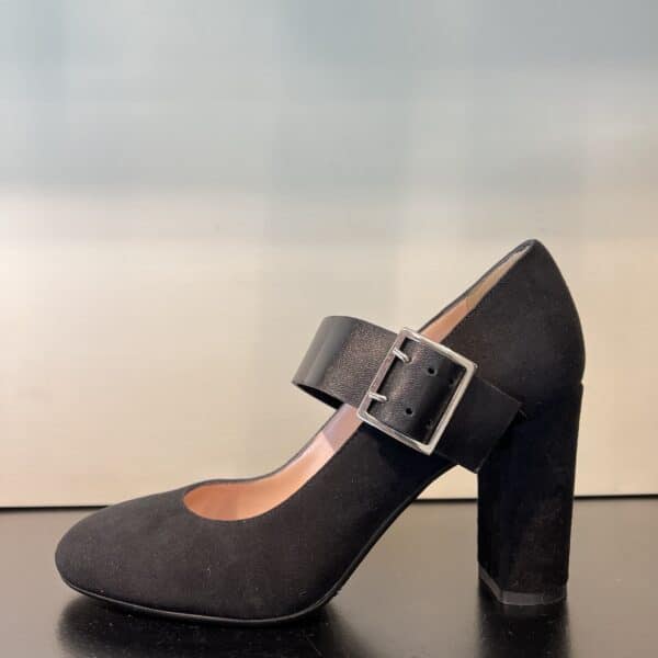 Scarpa Nera con Fibbia | DIEGO ZORODDU