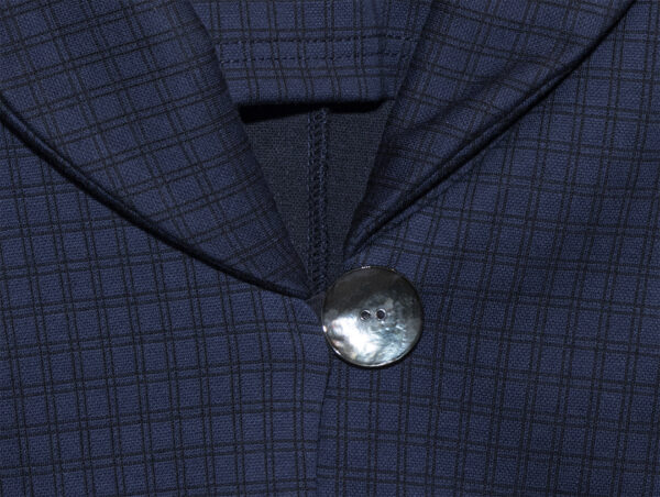 Blue Squares Jacket | DIEGO ZORODDU