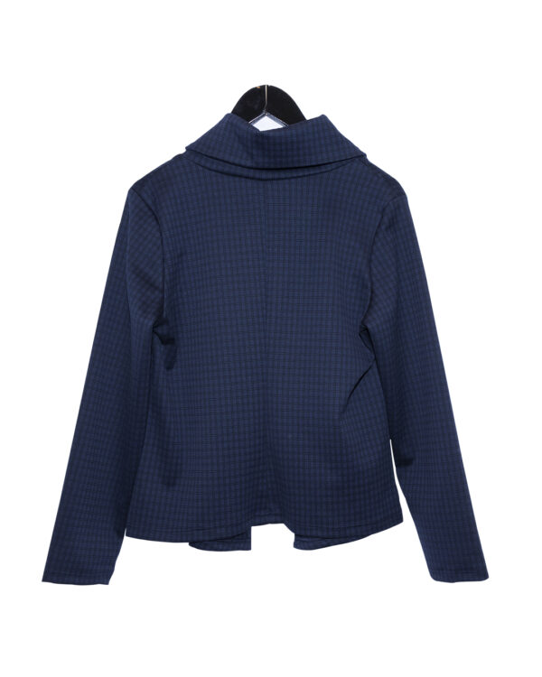 Blue Squares Jacket | DIEGO ZORODDU