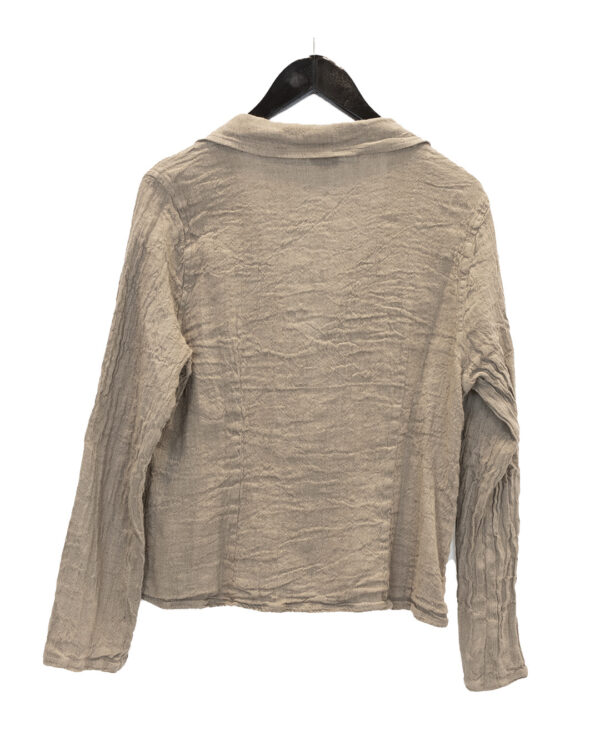 Linen Sand Jacket | DIEGO ZORODDU