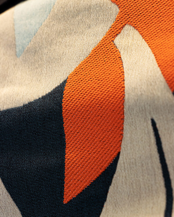 Kimono Reversibile Fantasia Arancio | DIEGO ZORODDU