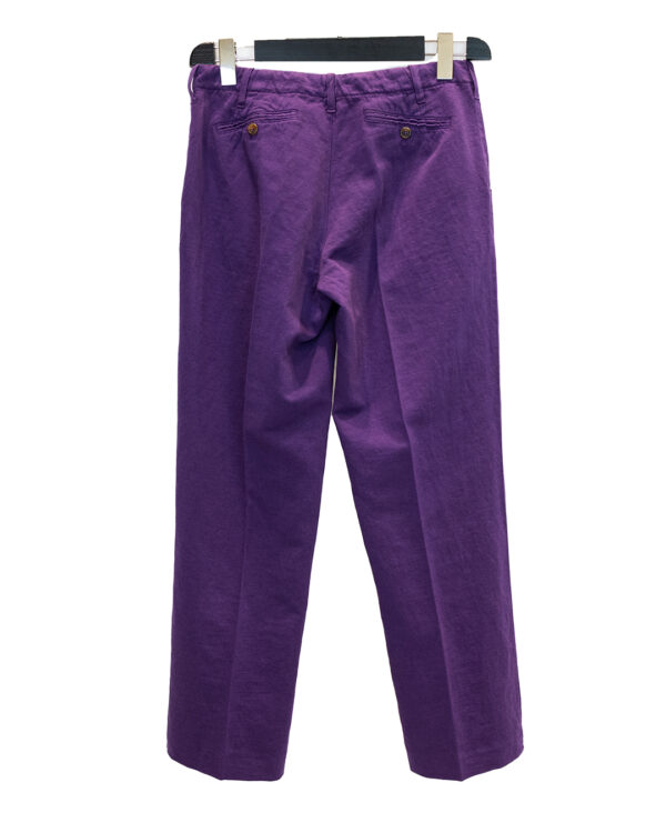 Purple Regular Pants | DIEGO ZORODDU