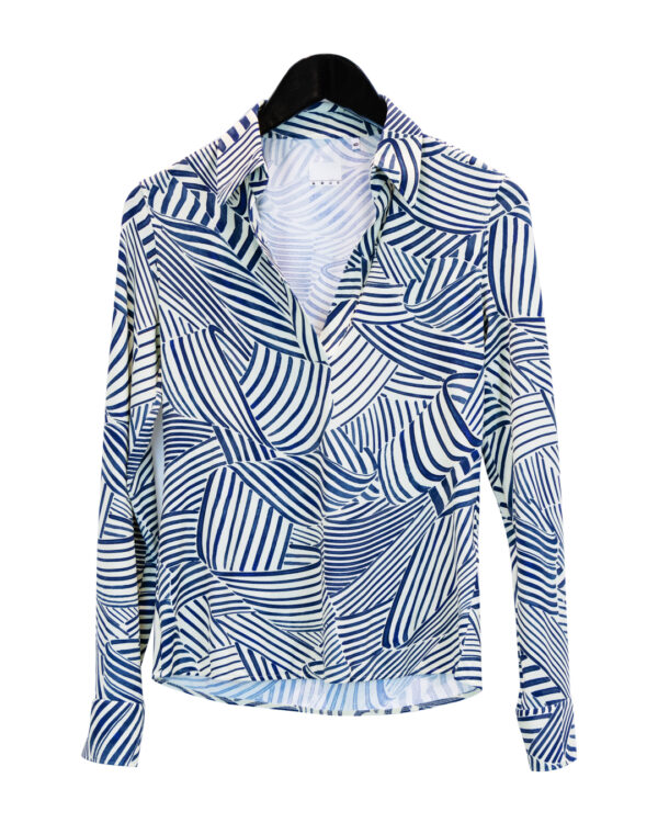 Blue Lines Shirt | DIEGO ZORODDU