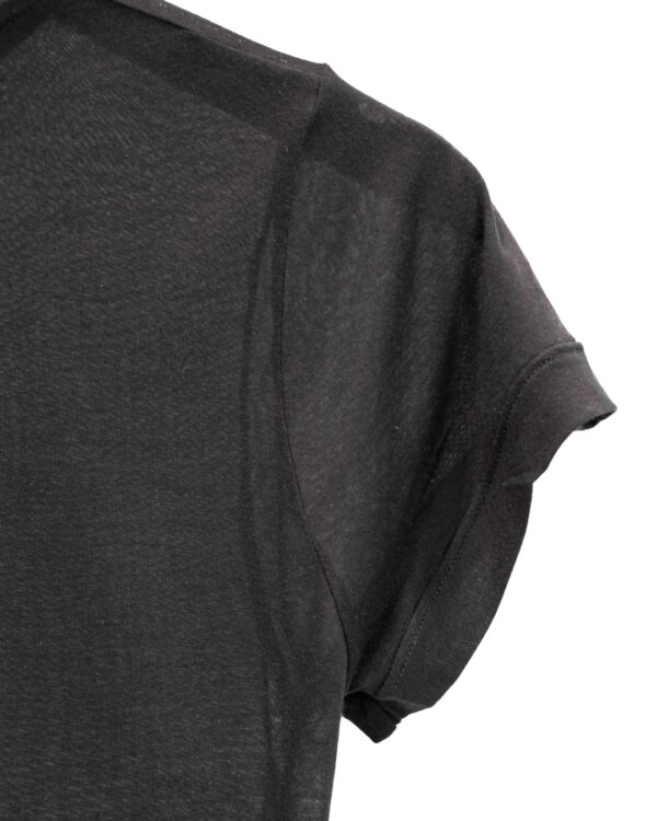 T Shirt Modal Nera | DIEGO ZORODDU