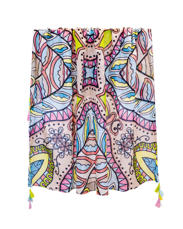 Orient Pink Scarf | DIEGO ZORODDU