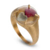 Anello Bronzo Due Cuori | DIEGO ZORODDU