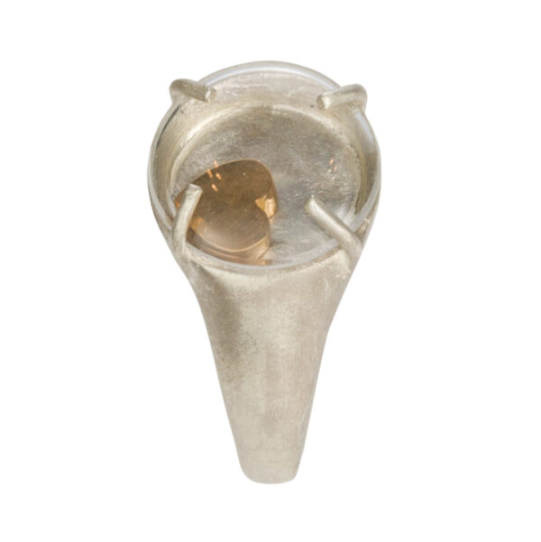 Anello Argento Cuore Oro | DIEGO ZORODDU