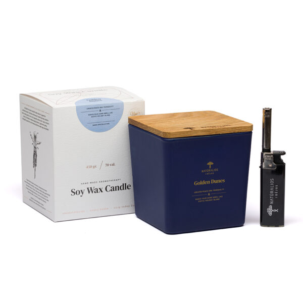 Candela Blu in Cera di Soia 450 gr | DIEGO ZORODDU