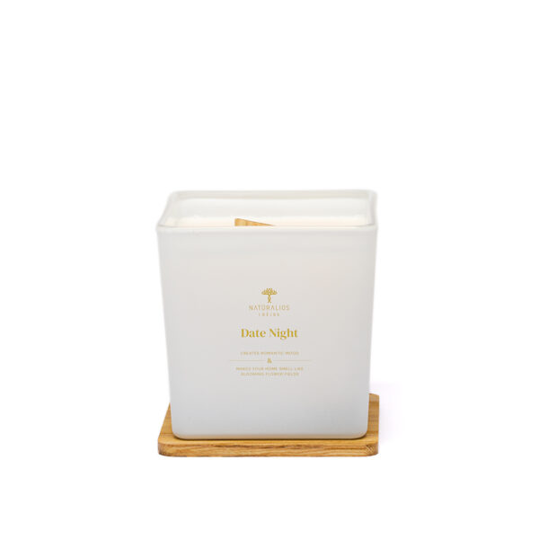 Candela Bianco Opaco in Cera di Soia 450 gr | DIEGO ZORODDU