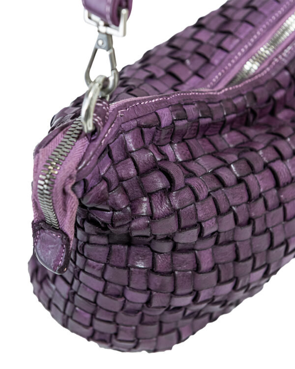 Borsa Intreccio Viola | DIEGO ZORODDU