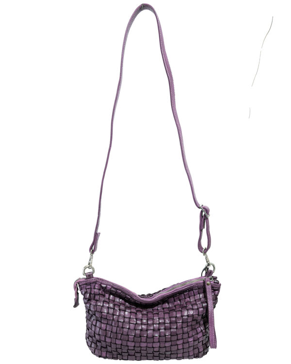 Borsa Intreccio Viola | DIEGO ZORODDU