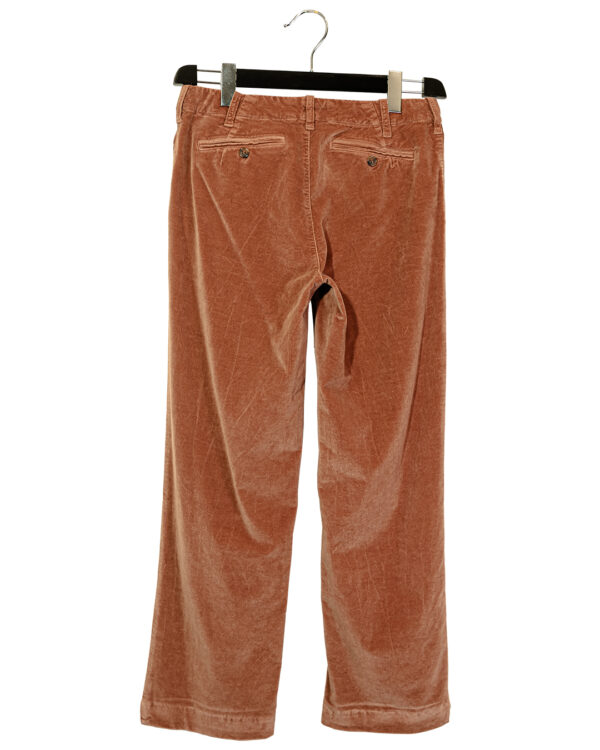 Pantaloni Velluto Terracotta | DIEGO ZORODDU