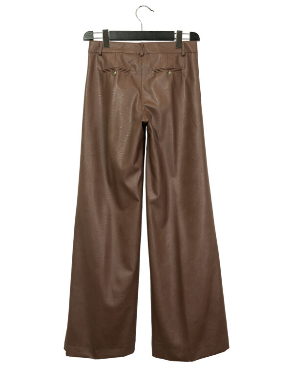 Pantaloni Ecopelle Rosa | DIEGO ZORODDU
