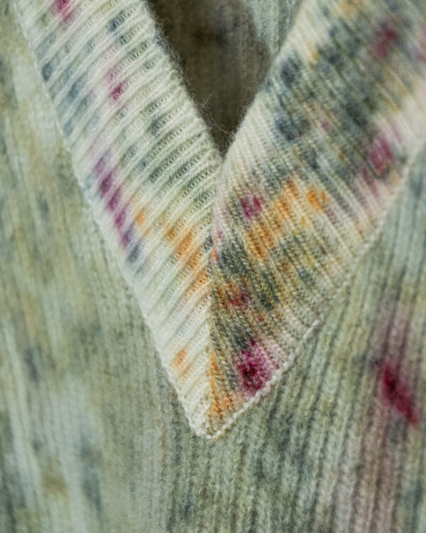 Maglione verde Fiori di Campo | DIEGO ZORODDU