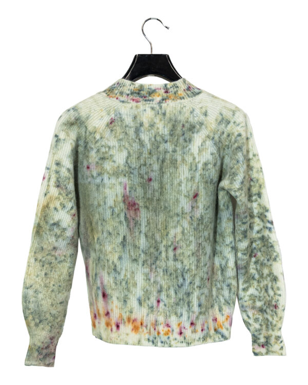 Maglione verde Fiori di Campo | DIEGO ZORODDU