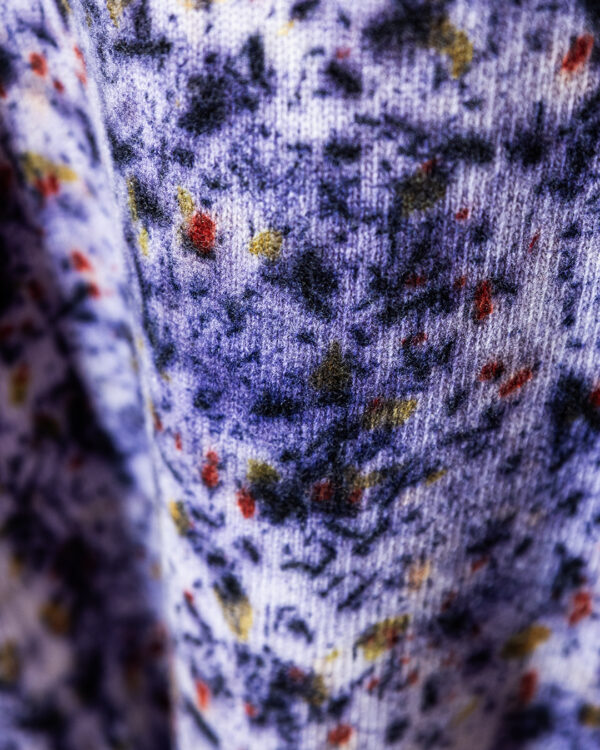 Maglione Viola Fiori di campo | DIEGO ZORODDU