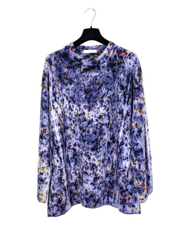 Maglione Viola Fiori di campo | DIEGO ZORODDU