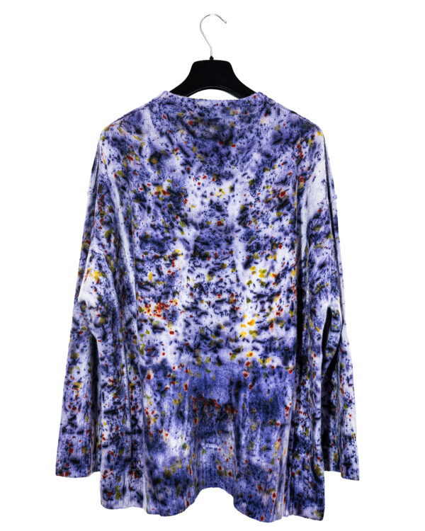 Maglione Viola Fiori di campo | DIEGO ZORODDU