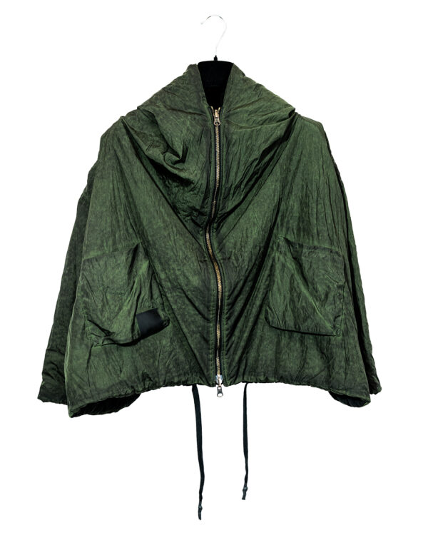 Kimono Reversibile Verde | DIEGO ZORODDU