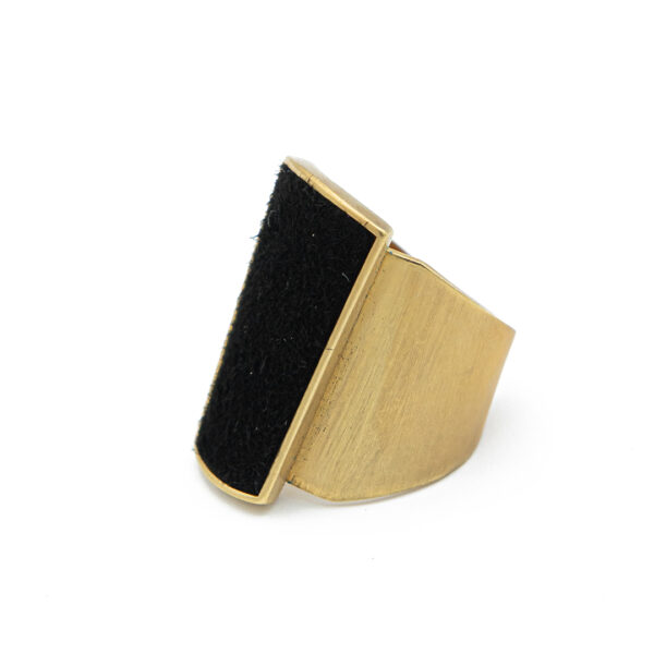 Anello Lucrezia Nero | DIEGO ZORODDU