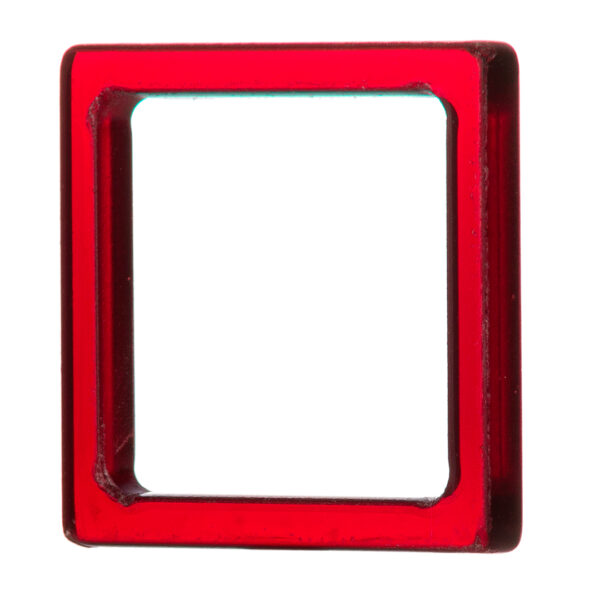 Anello Plexi Rubino | DIEGO ZORODDU