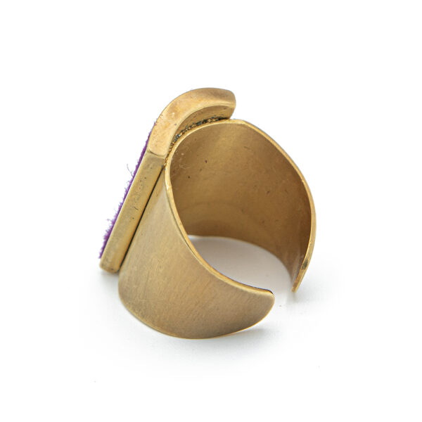 Anello Lucrezia Magenta | DIEGO ZORODDU