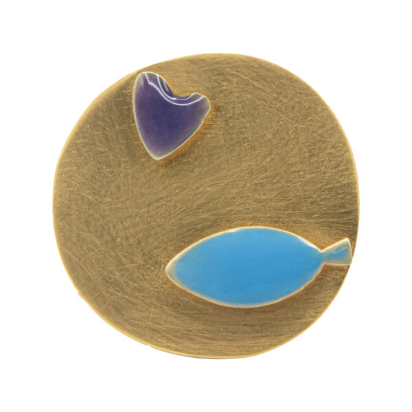 Anello Sardina Cuore | DIEGO ZORODDU
