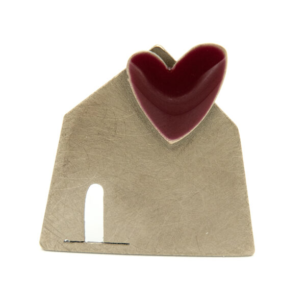 Anello Cuore Rosso | DIEGO ZORODDU