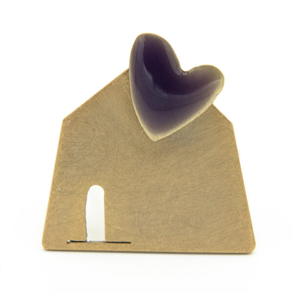Anello Cuore Viola | DIEGO ZORODDU