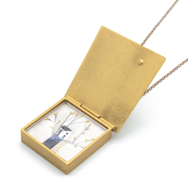 Collana Segreto Elemento Viola | DIEGO ZORODDU