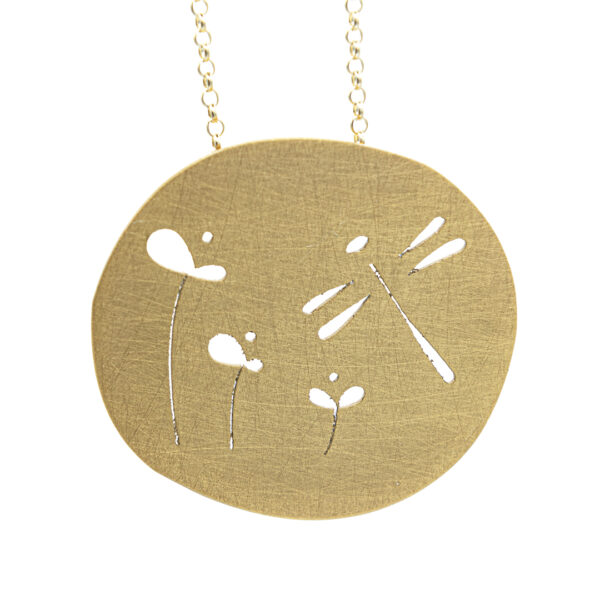 Collana Libellula Oro | DIEGO ZORODDU