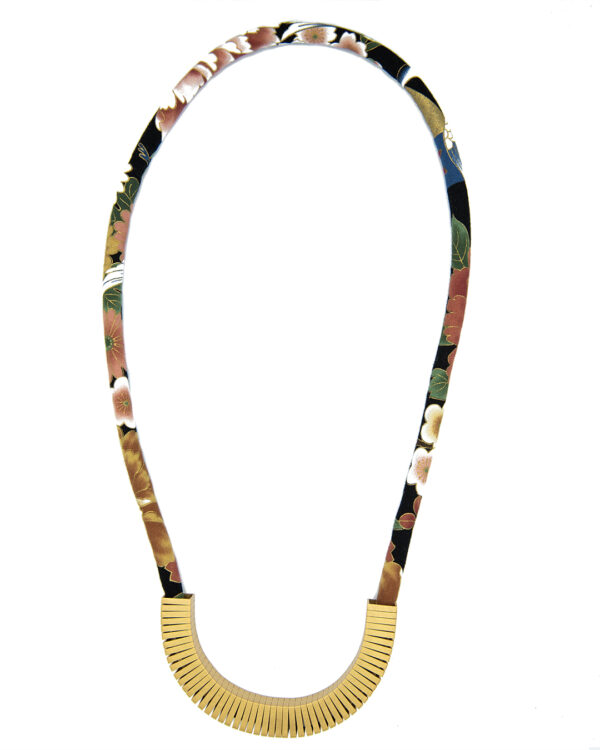 Collana Cotone Giapponese Base Nera | DIEGO ZORODDU