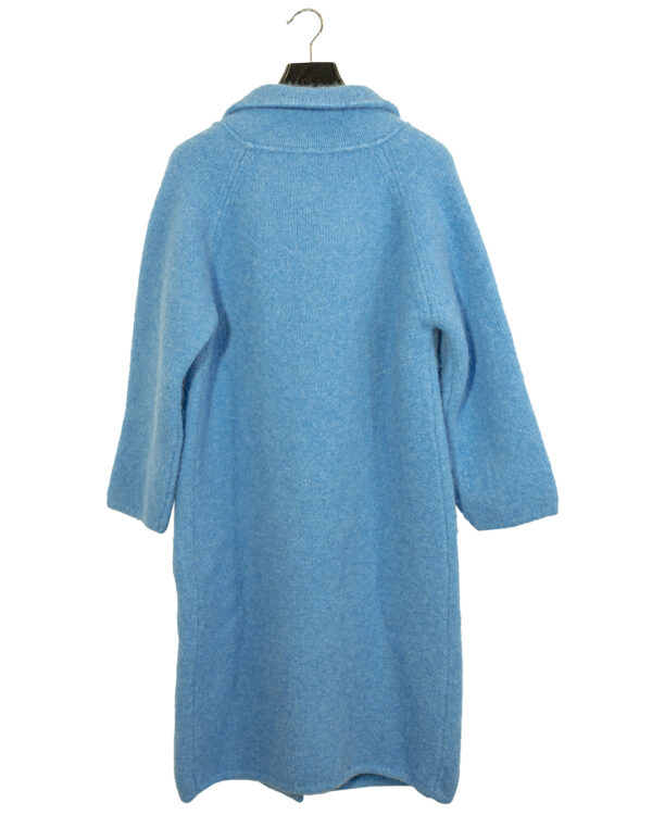 Cappotto Alpaca Azzurro | DIEGO ZORODDU