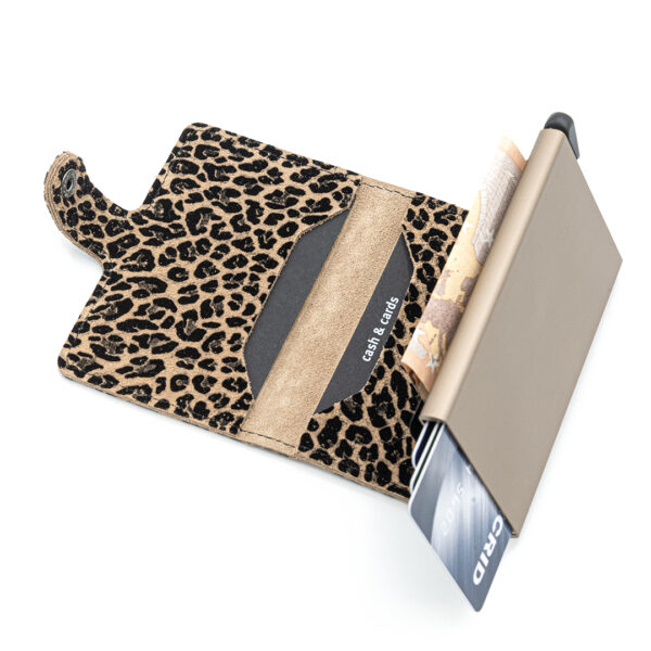 Wallet Beige Leopard | DIEGO ZORODDU