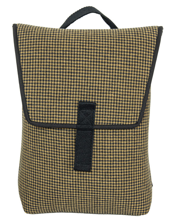 Minimal Backpack Ocra Check | DIEGO ZORODDU