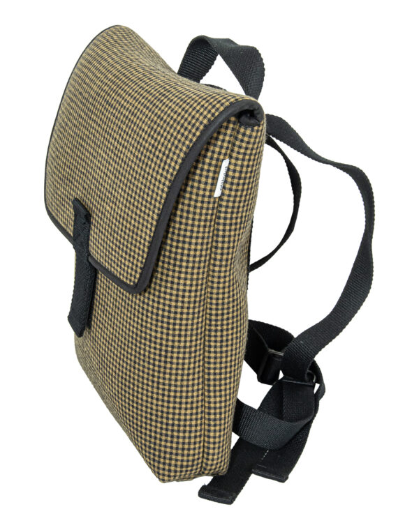Minimal Backpack Ocra Check | DIEGO ZORODDU