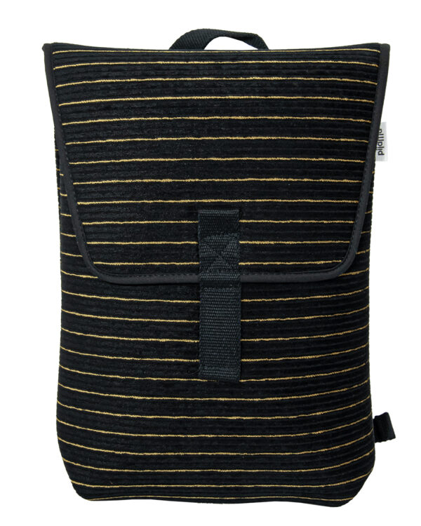 Minimal Backpack Righe Oro | DIEGO ZORODDU