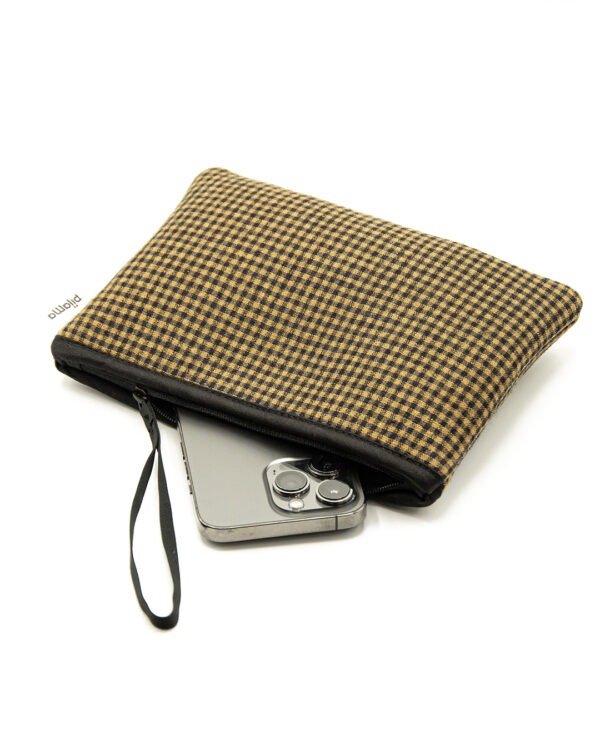 Pochette Ocra Check | DIEGO ZORODDU