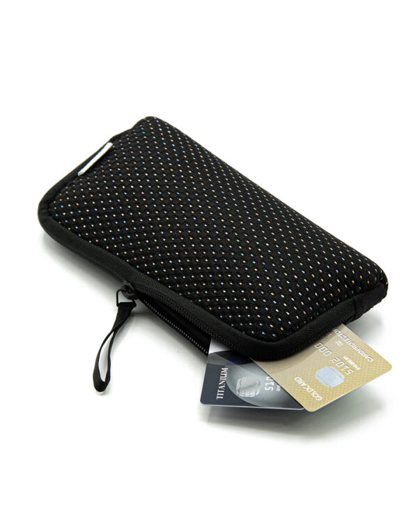 Portafoglio Zip Black Multi | DIEGO ZORODDU
