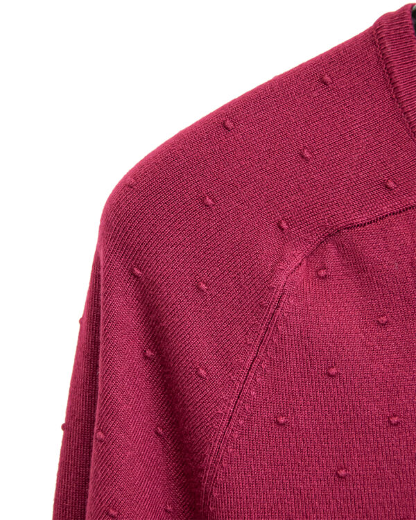 Cardigan Nodi Magenta | DIEGO ZORODDU